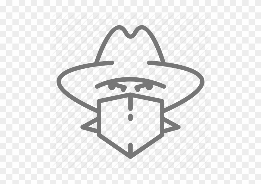 Hat Wild West Icon - Hat Wild West Icon #1549029