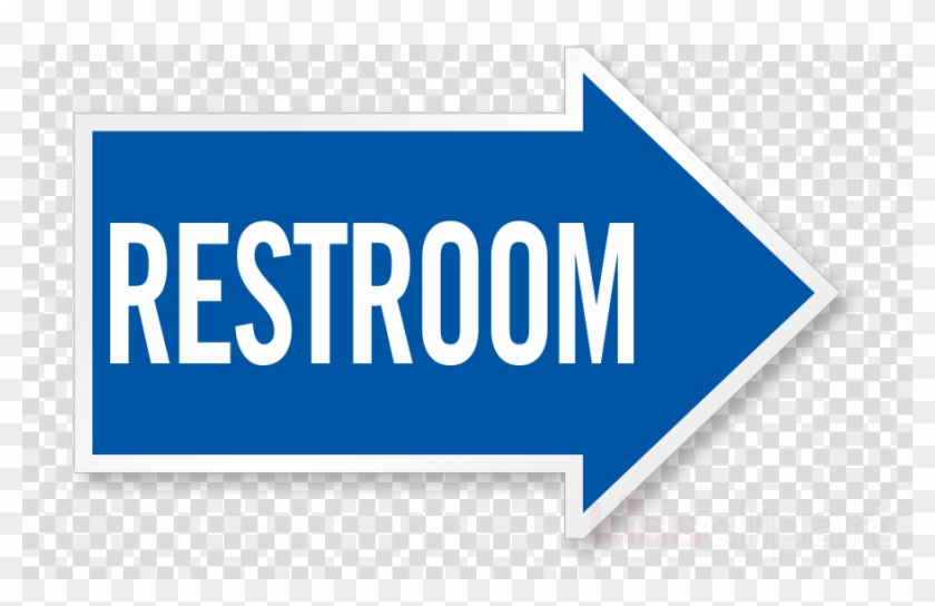 Restroom Sign Point Right Clipart Sign Public Toilet - Restroom Sign Point Right Clipart Sign Public Toilet #1549146