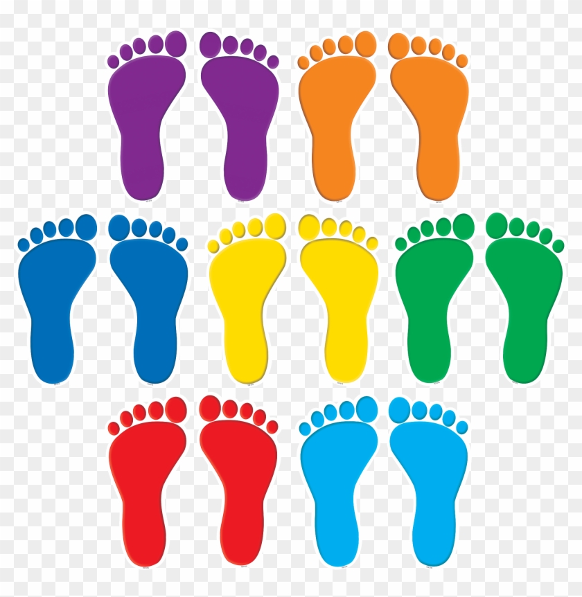 Footprint Accents Tcr5115 Teacher Created Resources - Footprint Accents Tcr5115 Teacher Created Resources #1549169