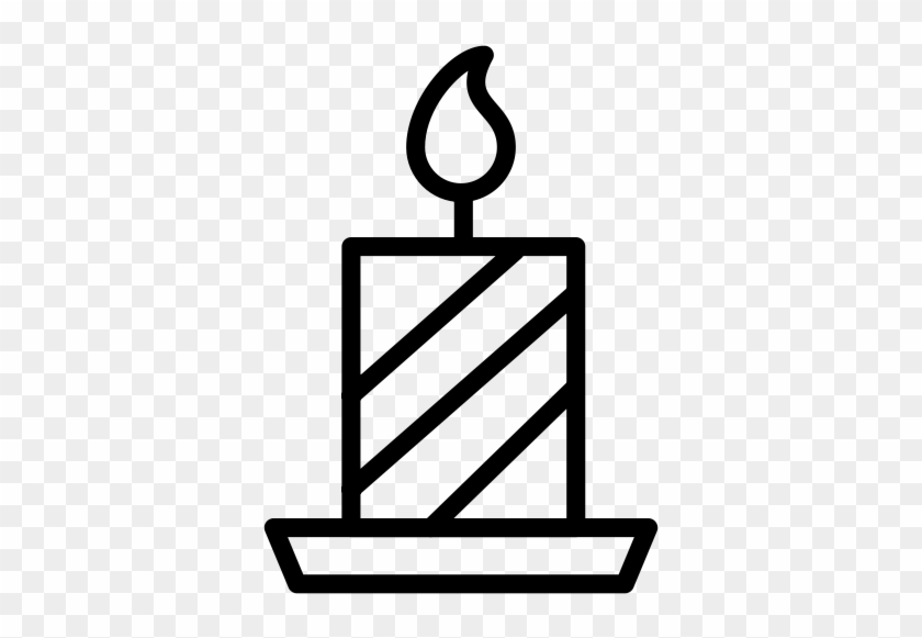 Christmas Candle, Candle, Celebration Icon - Christmas Candle, Candle, Celebration Icon #1549490