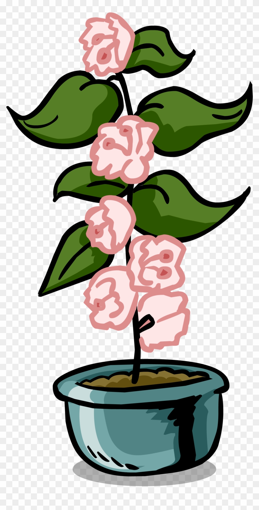 Flowerpots Clipart June Flower - Flowerpots Clipart June Flower #1549639