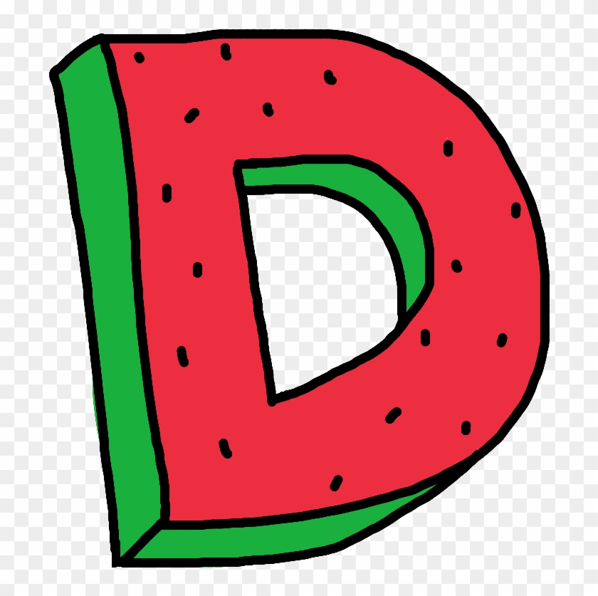 Alphabet Watermelon Zumiez Of Oddfuture Dope D Letter - Alphabet Watermelon Zumiez Of Oddfuture Dope D Letter #1549986