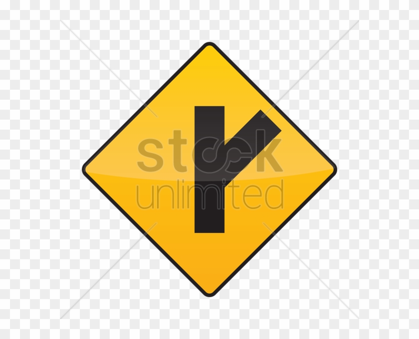Road Junction Sign Clipart Traffic Sign Intersection - Road Junction Sign Clipart Traffic Sign Intersection #1550065