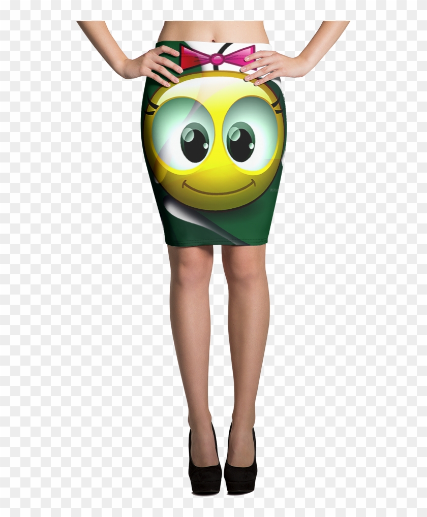 Wearable Art Pencil Skirt Clip - Wearable Art Pencil Skirt Clip #1550148