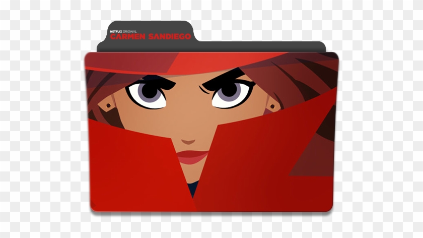 Carmen Sandiego Folder Icon By Thegreataziz - Carmen Sandiego Folder Icon By Thegreataziz #1550651