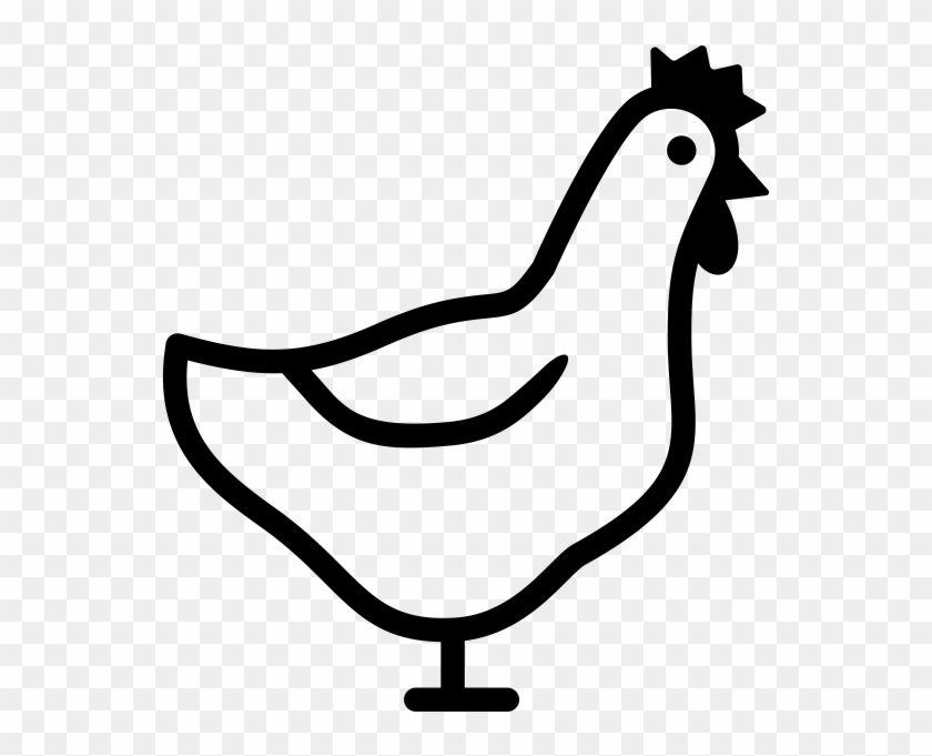 Hen Rubber Stamp - Hen Rubber Stamp #1550676