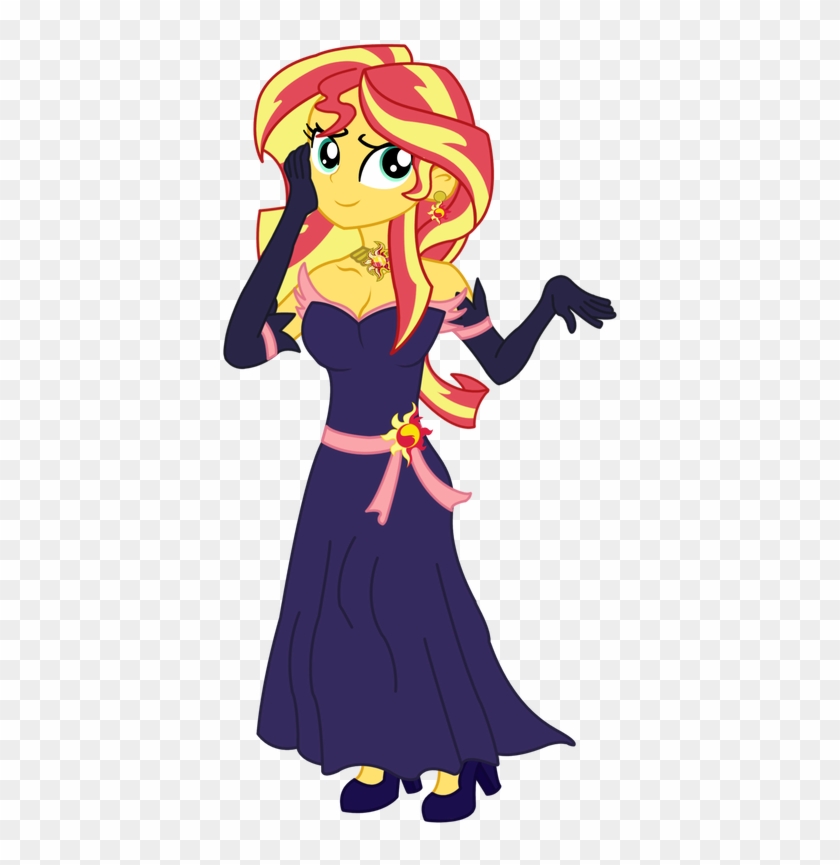 Sunset Shimmer Grand Banquet Formal Attire By Remcmaximus - Sunset Shimmer Grand Banquet Formal Attire By Remcmaximus #1550784