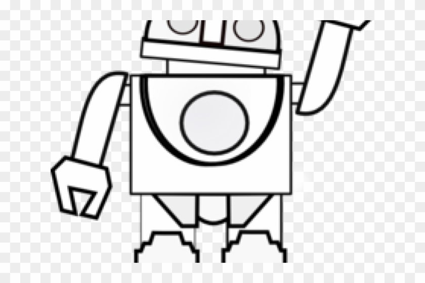 Robot Clipart Black And White - Robot Clipart Black And White #1550943