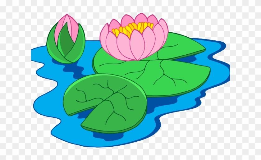 Lily Pad Clipart Lotus Leaf - Lily Pad Clipart Lotus Leaf #1550958