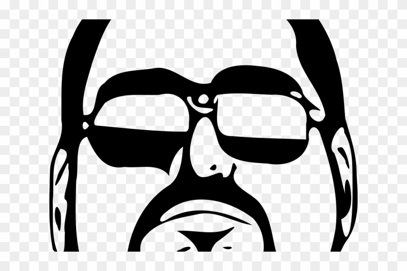 Beard Clipart Cool Shades - Beard Clipart Cool Shades #1551025