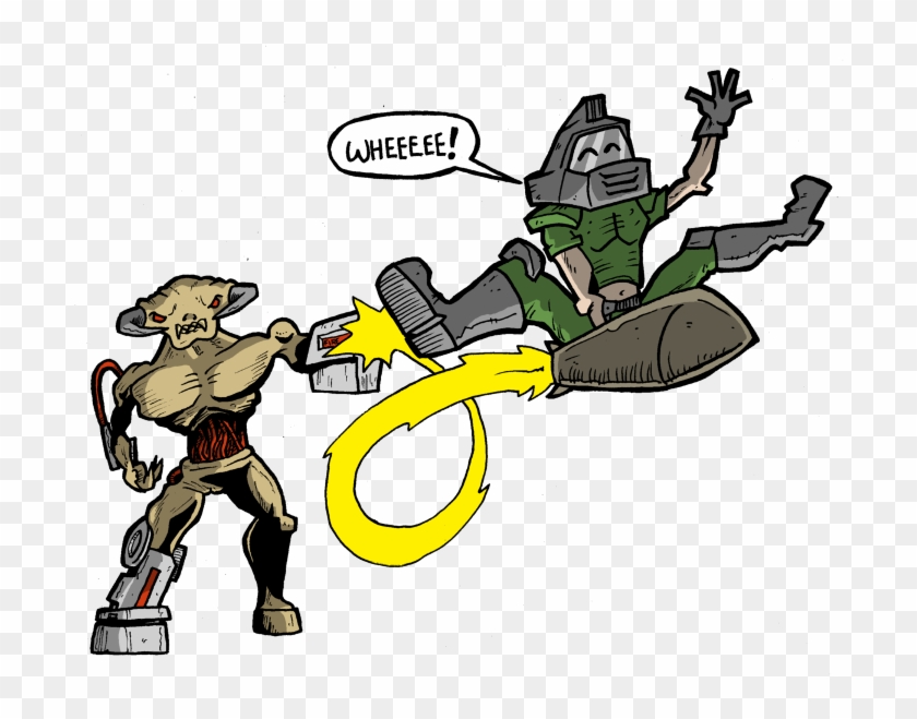 Doom Drawing Doomguy - Doom Drawing Doomguy #1551032