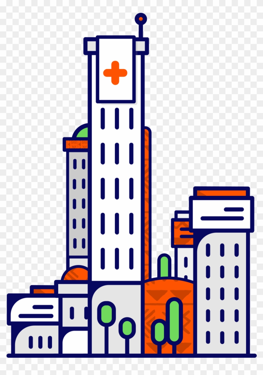 Laahs Hospital Illustration - Laahs Hospital Illustration #1551140