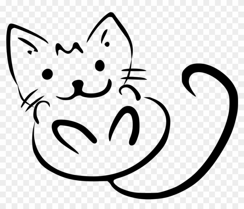 Pin Cat Face Clipart Black And White - Pin Cat Face Clipart Black And White #1551394