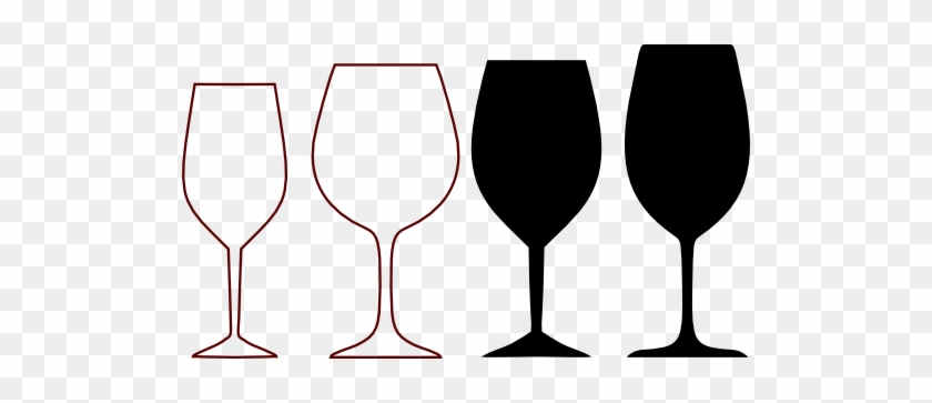 Wine Glass Shapes Clipart - Wine Glass Shapes Clipart #1551641