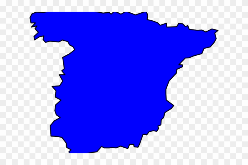 Map Clipart Spain - Map Clipart Spain #1552066