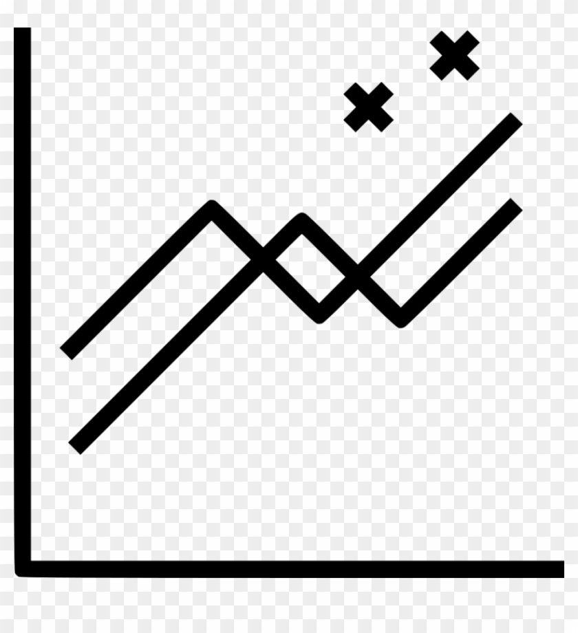 Line Chart Graph Compare Stock Market Svg Png Icon - Line Chart Graph Compare Stock Market Svg Png Icon #1552136