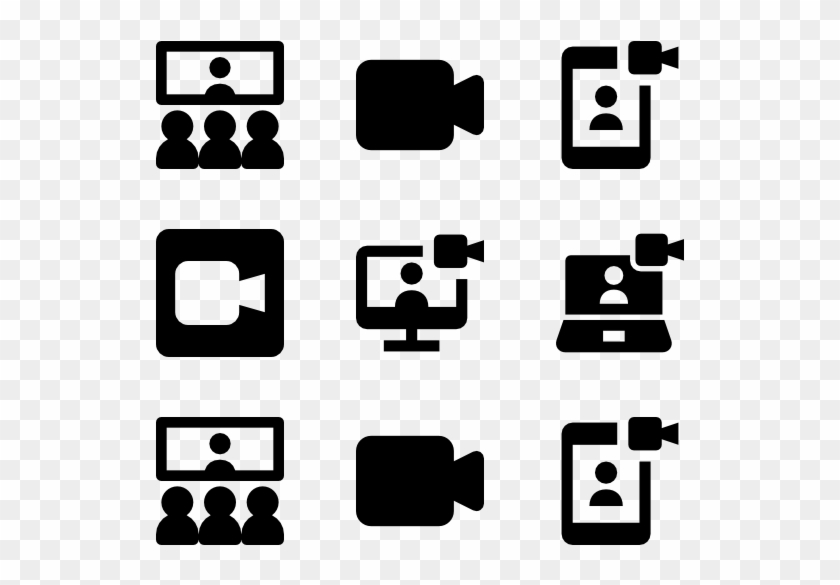 Video Call Icons Free - Video Call Icons Free #1552363