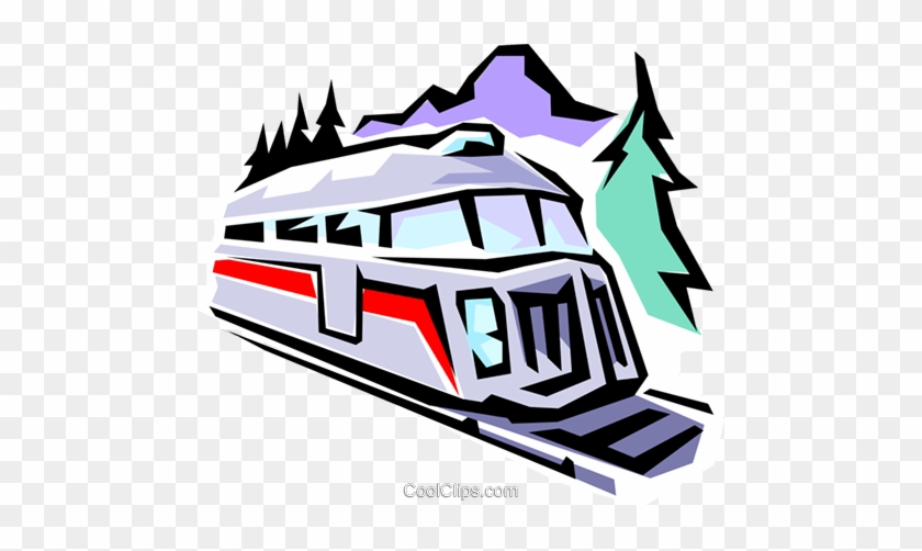 Train Engine Royalty Free Vector Clip Art Illustration - Train Engine Royalty Free Vector Clip Art Illustration #1552675
