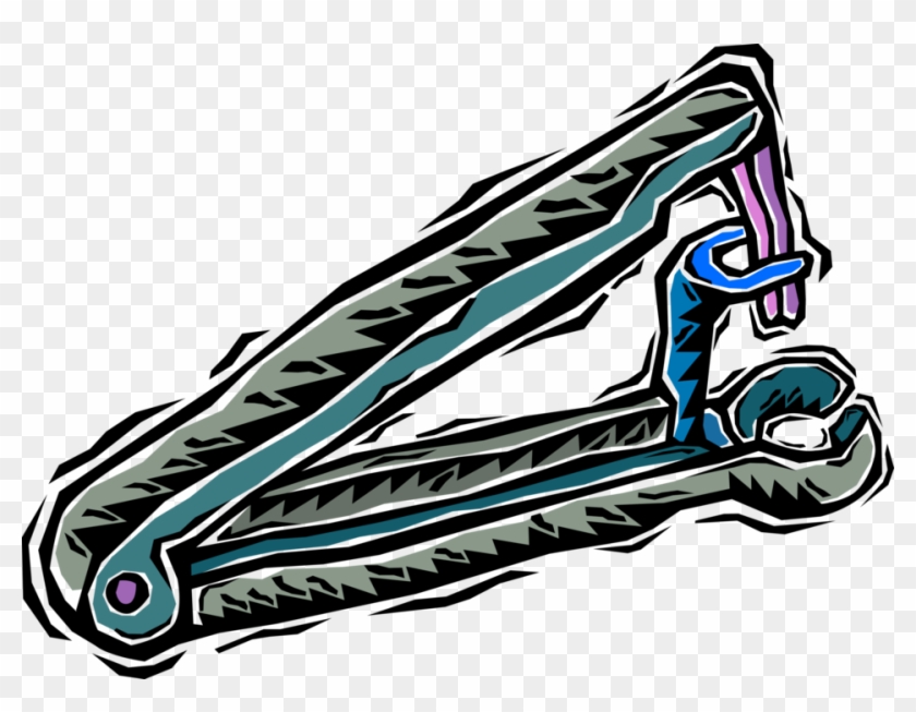 Vector Illustration Of Stapler Mechanical Device Joins - Vector Illustration Of Stapler Mechanical Device Joins #1552711