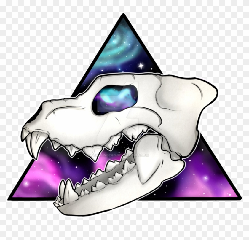 Galaxy Wolf Skull Design By Toxicundead On Deviantart - Galaxy Wolf Skull Design By Toxicundead On Deviantart #1552992