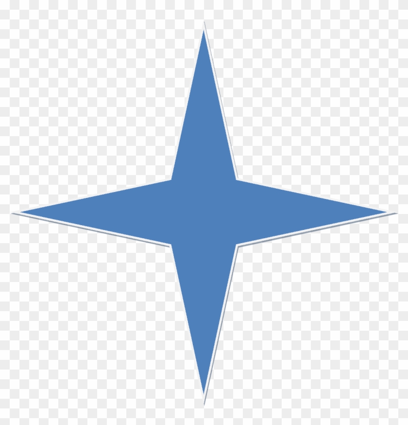 Star Clipart Etc Four Pointed Star Origami Four Pointed - Star Clipart Etc Four Pointed Star Origami Four Pointed #1553041