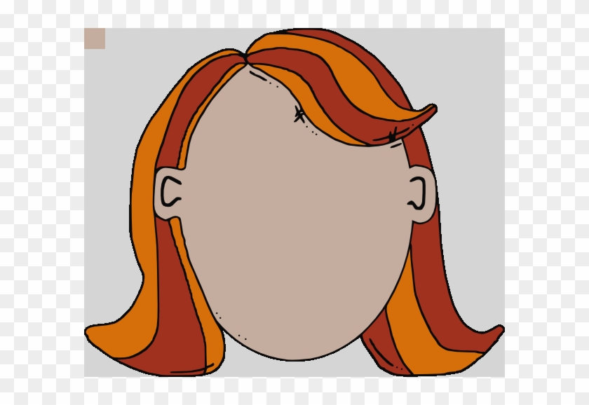 Blank Face Teen Girl Cartoon Clip Art At Clker Girl - Blank Face Teen Girl Cartoon Clip Art At Clker Girl #1553051