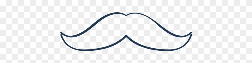 Mustache Clipart Navy Blue - Mustache Clipart Navy Blue #1553070