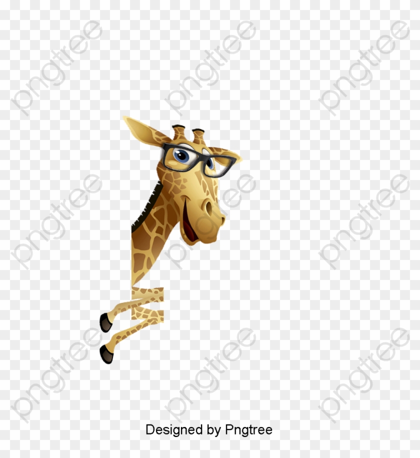 Giraffe Design Material Png Clipart - Giraffe Design Material Png Clipart #1553188