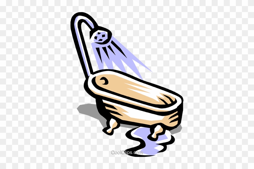 Bathtub Royalty Free Vector Clip Art Illustration - Bathtub Royalty Free Vector Clip Art Illustration #1553864