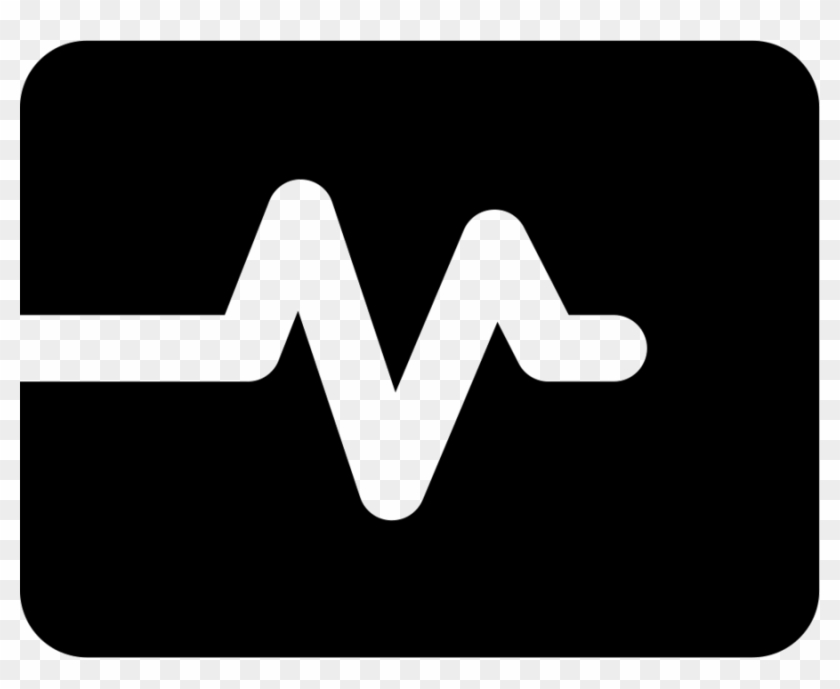 Heartrate White Icon Clipart Heart Rate Monitor Pulse - Heartrate White Icon Clipart Heart Rate Monitor Pulse #1553865