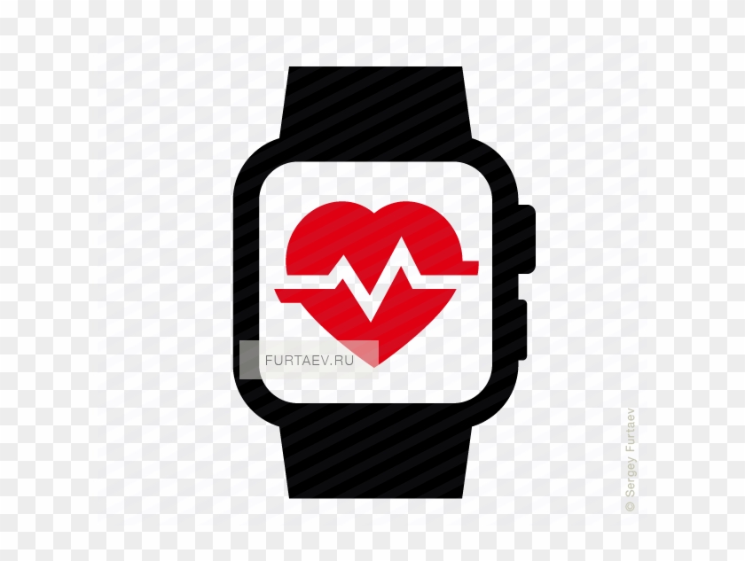 Smart Watch Heart Rate Icon Clipart Heart Rate Clip - Smart Watch Heart Rate Icon Clipart Heart Rate Clip #1553893