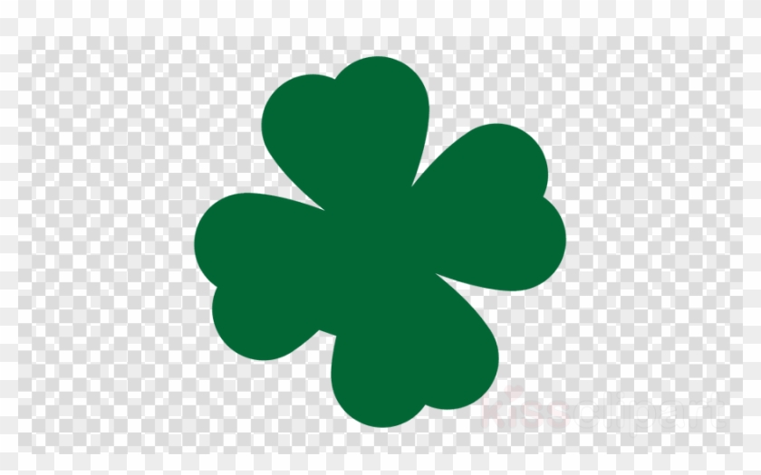 Transparent Clover Clipart Shamrock Four-leaf Clover - Transparent Clover Clipart Shamrock Four-leaf Clover #1553962