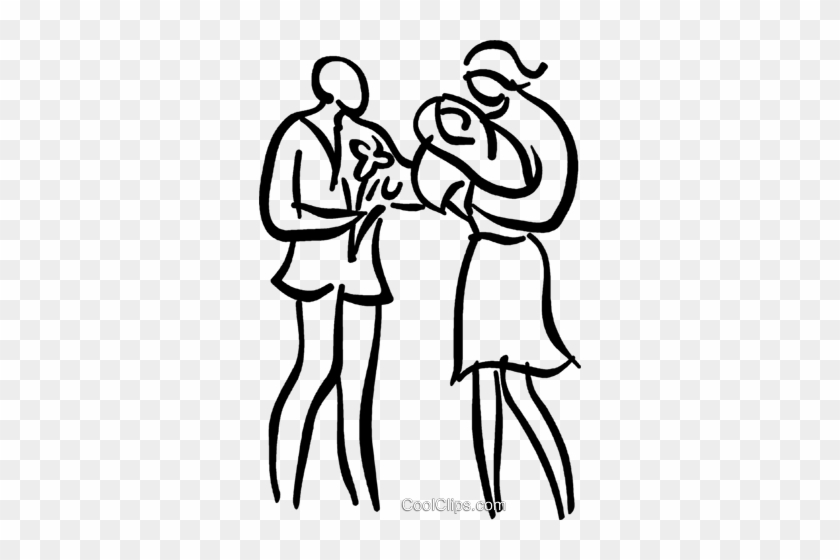 New Parents Royalty Free Vector Clip Art Illustration - New Parents Royalty Free Vector Clip Art Illustration #1554366
