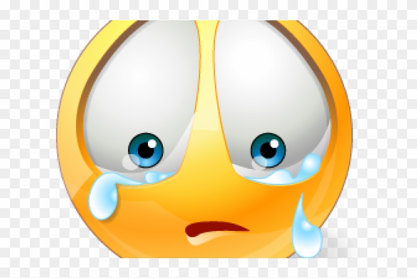 Crying Face Emoticon - Crying Face Emoticon #1554611