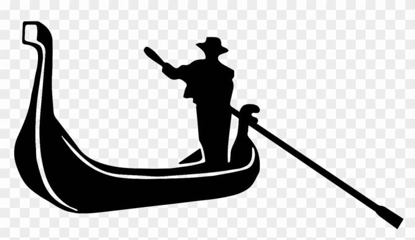 Gondola Silhouette At Getdrawings - Gondola Silhouette At Getdrawings #1554884