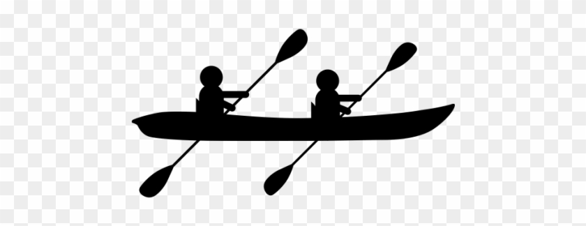 Canoe Clipart Tandem Kayak - Canoe Clipart Tandem Kayak #1554911
