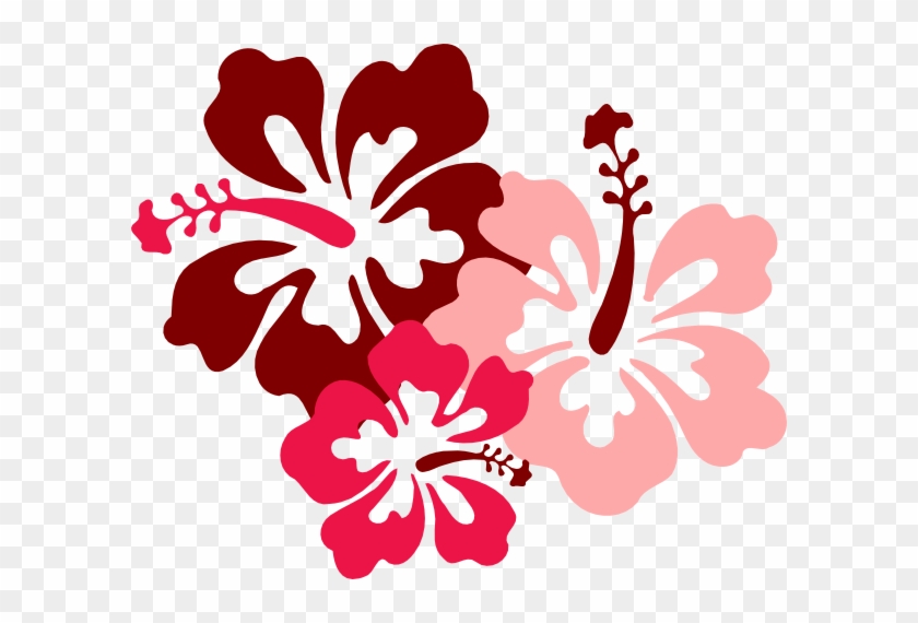Hibiscus Pink Clip Art - Hawaii Flower #35887