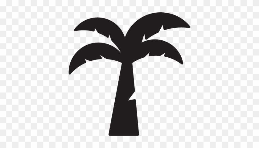 Coconut Tree Vector - Coconut Tree Icon Vector #36138