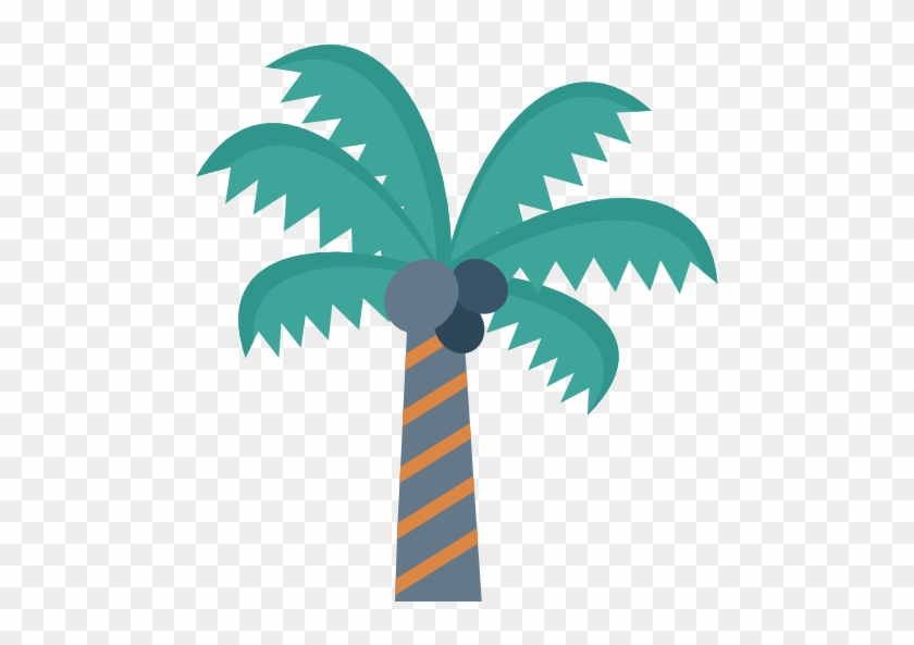 Coconut Tree Free Icon - Food #36182