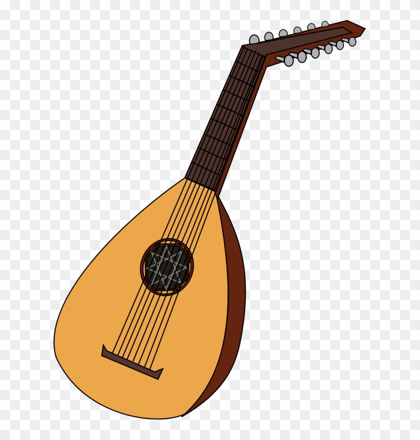 Free To Use Public Domain Music Clip Art - Middle Ages Instruments #36269