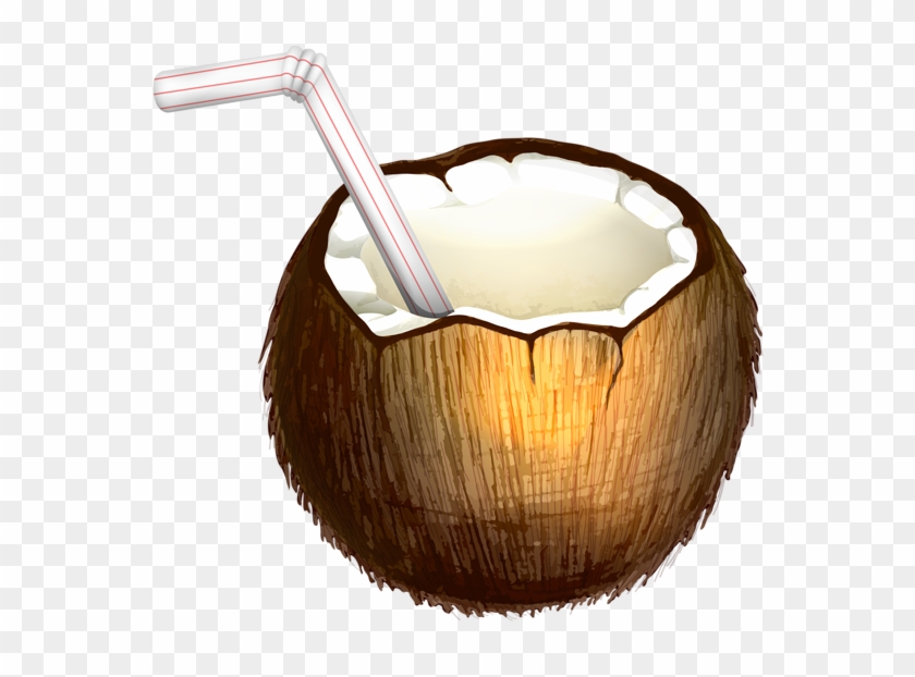 Coconut Clip Art Wallpapers - Clip Art Black And White Of Coconut #36334