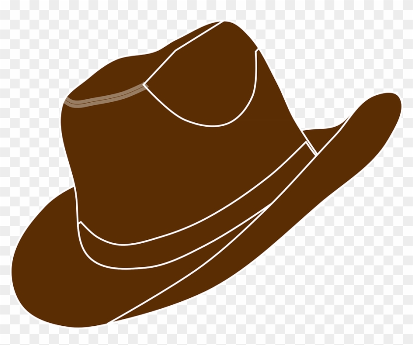 Hat Cowboy Brown Western Clothing Country Fashion - Hat Clipart Png #36392