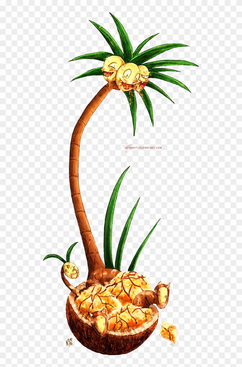 Alolan Exeggutor Coconut Ice Cream By Neshirys - Alolan Exeggutor #36405