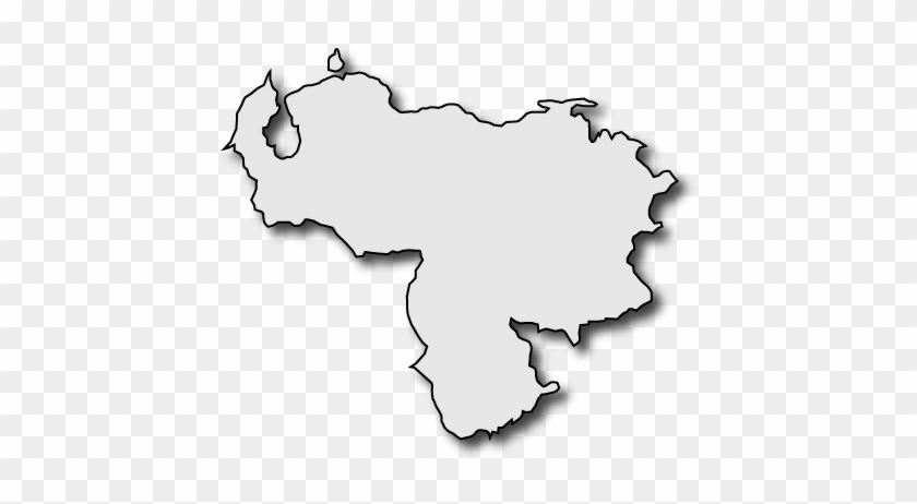 Venezuela Clip Art - Mapa De Venezuela Vector #36426
