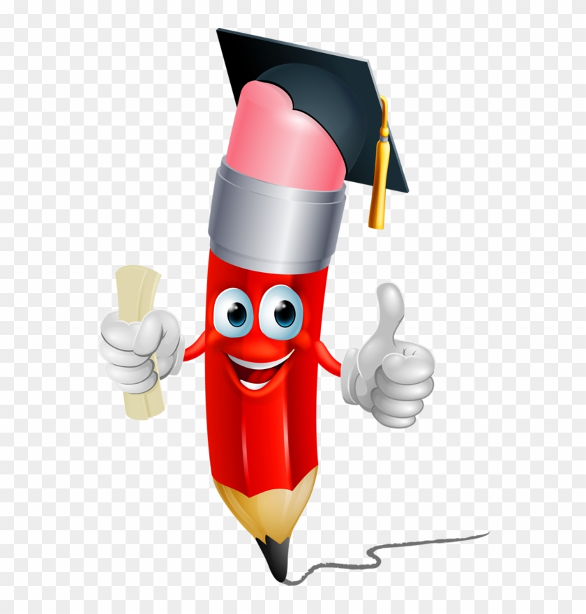 Pencil Mascot Graduating By Krisdog Pencil Mascot Graduate - 2014 Fifa World Cup #36635