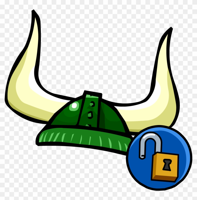 Viking Helmet Template For Kids, Viking Helmet Clipart - Club Penguin Rewritten Beta Hat #36660