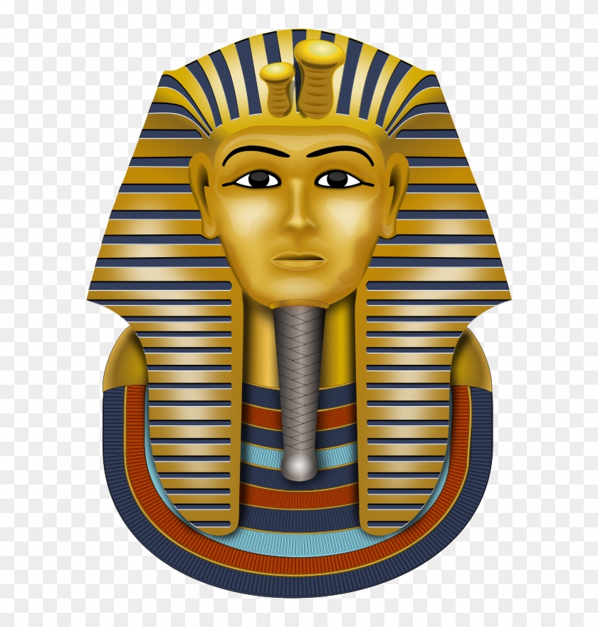 Egypt Free King Tut Free Golden Mask Tutanchamun - Pharaoh Clip Art #36683