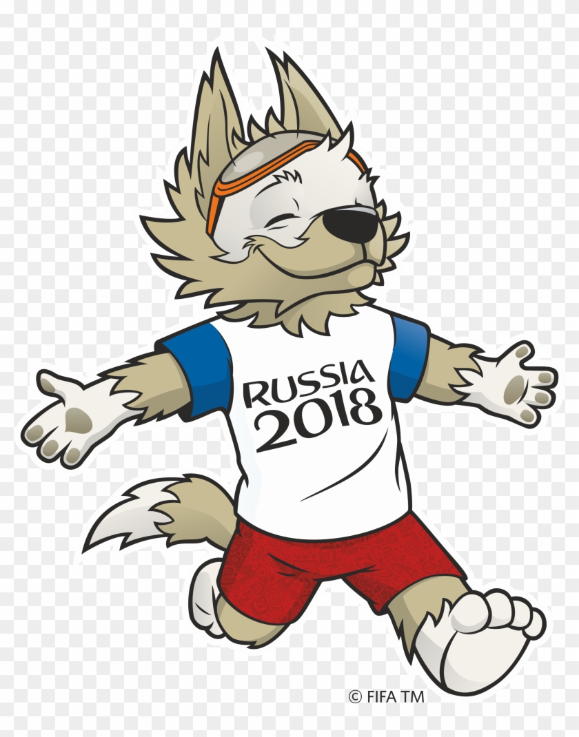 2018, Copa Mundial De Fútbol De 2018, Coupe Du Monde - Zabivaka Russia Soccer World Cup Mascot Png #36696