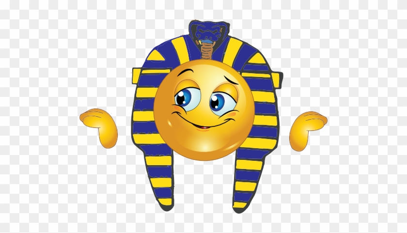 Clipart Pharaoh Boy Smiley - Egyptian Smiley Face #36691