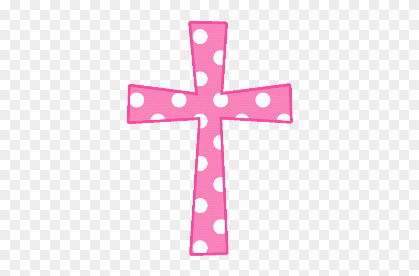 Clip Art Cross For Baptism Pink Clipart Free Library - First Communion Cros...